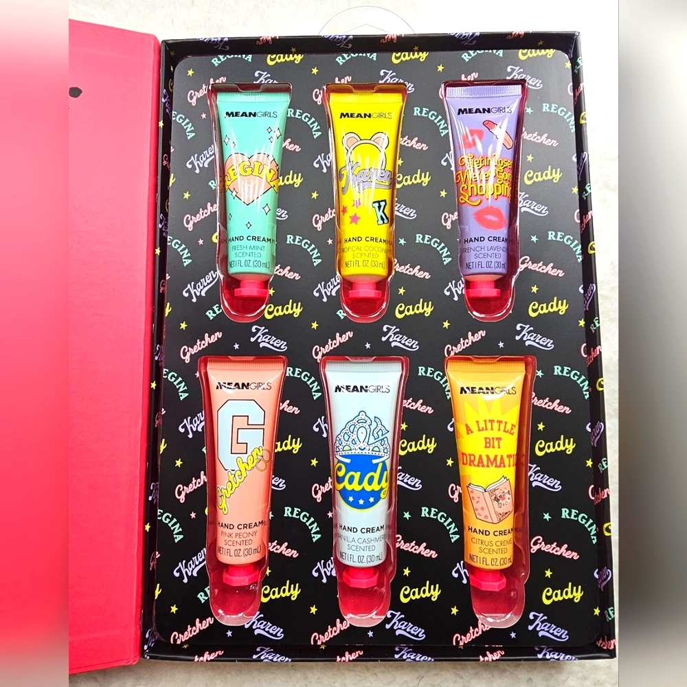 💥DISCONTINUED💥EXCLUSIVE LIMITED EDITION Mean Girls 6pc Hand Lotion Set! - Picture 5 of 14